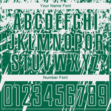 Load image into Gallery viewer, Custom Kelly Green White Sublimation Soccer Uniform Jersey