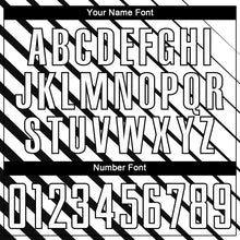 Load image into Gallery viewer, Custom Black White Sublimation Soccer Uniform Jersey