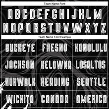 Load image into Gallery viewer, Custom Black White Sublimation Soccer Uniform Jersey