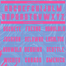 Load image into Gallery viewer, Custom Light Blue Pink Sublimation Soccer Uniform Jersey