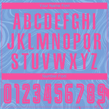 Load image into Gallery viewer, Custom Light Blue Pink Sublimation Soccer Uniform Jersey