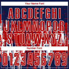 Load image into Gallery viewer, Custom Red Royal-White Sublimation Soccer Uniform Jersey