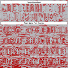 Load image into Gallery viewer, Custom Gray Red Sublimation Soccer Uniform Jersey