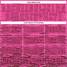 Load image into Gallery viewer, Custom Pink Brown Sublimation Soccer Uniform Jersey