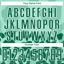 Load image into Gallery viewer, Custom Pea Green Kelly Green-White Animal Print Sublimation Soccer Uniform Jersey