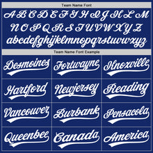 Load image into Gallery viewer, Custom Royal White Two-Button Unisex Softball Jersey