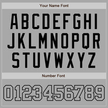 Load image into Gallery viewer, Custom Gray Black Two-Button Unisex Softball Jersey