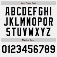 Load image into Gallery viewer, Custom White Black-Gray Two-Button Unisex Softball Jersey