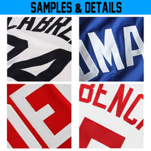 Load image into Gallery viewer, Custom Black White-Orange Authentic Split Fashion Baseball Jersey