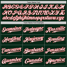 Load image into Gallery viewer, Custom Green Red-Yellow Authentic Split Fashion Baseball Jersey