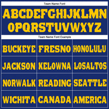 Load image into Gallery viewer, Custom Royal Gold Fleece Jogger Sweatpants