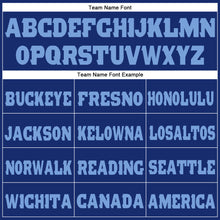 Load image into Gallery viewer, Custom Royal Light Blue Fleece Jogger Sweatpants