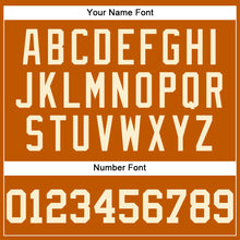 Load image into Gallery viewer, Custom Texas Orange Cream Authentic Baseball Jersey