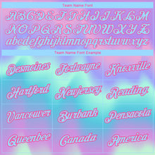 Load image into Gallery viewer, Custom Tie Dye Light Blue-Pink 3D Performance T-Shirt