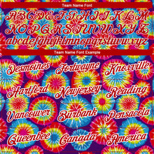 Load image into Gallery viewer, Custom Tie Dye Red-White 3D Performance T-Shirt