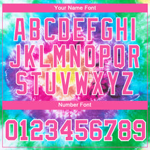 Load image into Gallery viewer, Custom Tie Dye Pink-White 3D Performance T-Shirt