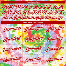 Load image into Gallery viewer, Custom Tie Dye Red-White 3D Performance T-Shirt