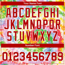 Load image into Gallery viewer, Custom Tie Dye Red-White 3D Performance T-Shirt