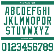 Load image into Gallery viewer, Custom White Kelly Green Authentic Throwback Basketball Jersey