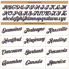 Load image into Gallery viewer, Custom White Navy-Old Gold Authentic Throwback Basketball Jersey