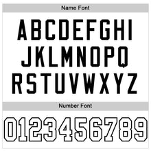 Load image into Gallery viewer, Custom White White-Black Mesh Authentic Football Jersey