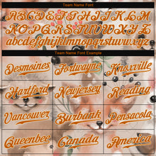 Load image into Gallery viewer, Custom White Texas Orange-Cream 3D Pattern Design Foxes Authentic Baseball Jersey