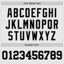 Load image into Gallery viewer, Custom White Teal Pinstripe Black-Gray Authentic Baseball Jersey