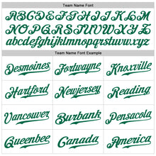 Load image into Gallery viewer, Custom White Kelly Green-Gray Authentic Sleeveless Baseball Jersey