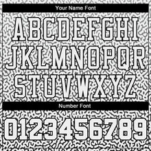 Load image into Gallery viewer, Custom White White-Black Round Neck Sublimation Basketball Suit Jersey