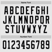 Load image into Gallery viewer, Custom White Black-Gray Hockey Jersey