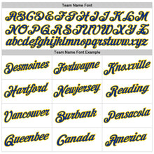 Load image into Gallery viewer, Custom White Royal-Gold Performance T-Shirt