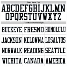 Load image into Gallery viewer, Custom White Silver-Black Mesh Authentic Football Jersey