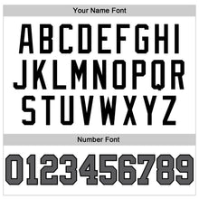 Load image into Gallery viewer, Custom White Steel Gray-Black Authentic Throwback Basketball Jersey