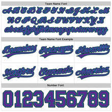 Load image into Gallery viewer, Custom White Purple Teal-Black Authentic Throwback Basketball Shorts