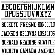 Load image into Gallery viewer, Custom White Royal-Black Mesh Authentic Football Jersey