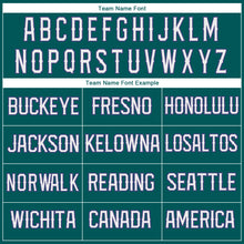 Load image into Gallery viewer, Custom Aqua Purple-White Performance T-Shirt