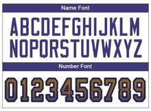 Load image into Gallery viewer, Custom Old Gold Purple-Black Drift Fashion Football Jersey