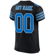 Load image into Gallery viewer, Custom Black Panther Blue-White Mesh Authentic Football Jersey