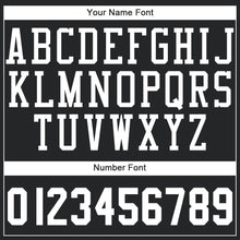 Load image into Gallery viewer, Custom Black White Round Neck Suit Basketball Jersey - Fcustom