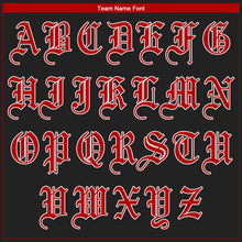 Load image into Gallery viewer, Custom Black Red-White Authentic Baseball Jersey