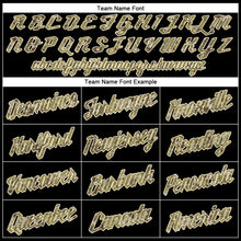 Load image into Gallery viewer, Custom Black Camo-Cream Round Neck Rib-Knit Basketball Jersey