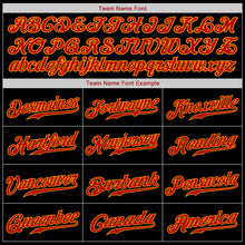 Load image into Gallery viewer, Custom Black Red-Gold Authentic Baseball Jersey
