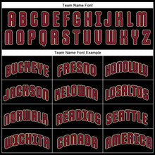 Load image into Gallery viewer, Custom Black Crimson-City Cream Performance T-Shirt