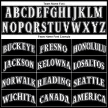 Load image into Gallery viewer, Custom Black White-Gray Performance T-Shirt