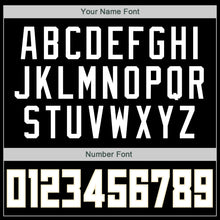 Load image into Gallery viewer, Custom Black White-Hunter Green Authentic Throwback Rib-Knit Baseball Jersey Shirt