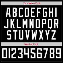 Load image into Gallery viewer, Custom Black White-Red Authentic Throwback Rib-Knit Baseball Jersey Shirt