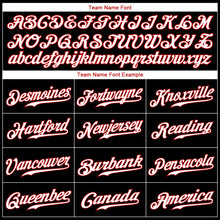 Load image into Gallery viewer, Custom Black Red-White Authentic Baseball Jersey