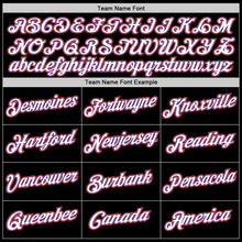 Load image into Gallery viewer, Custom Black White-Purple Authentic Throwback Basketball Jersey