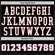 Load image into Gallery viewer, Custom Black White-Purple Authentic Throwback Basketball Jersey