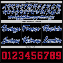 Load image into Gallery viewer, Custom Black Royal-Red Authentic Throwback Basketball Shorts